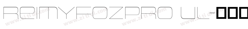 ReimYfozPro Ul字体转换
